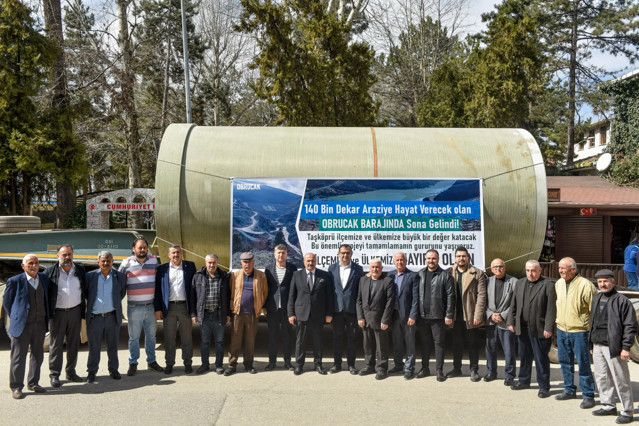 Başkan Arslan “Taşköprü’de Sulanmayan Arazi Kalmayacak”