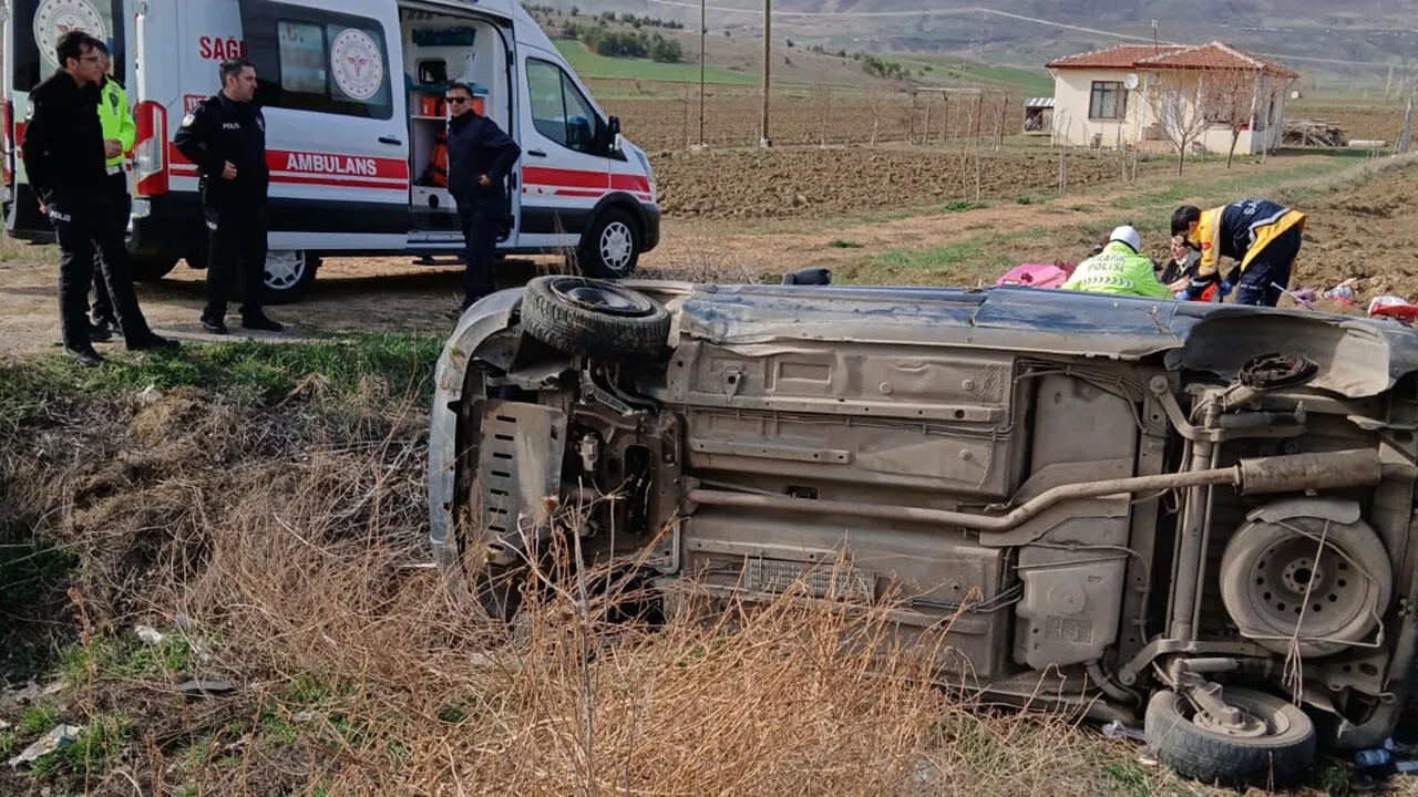 Çorum Mecitözü Trafik Kazası Yaralı (1)-1