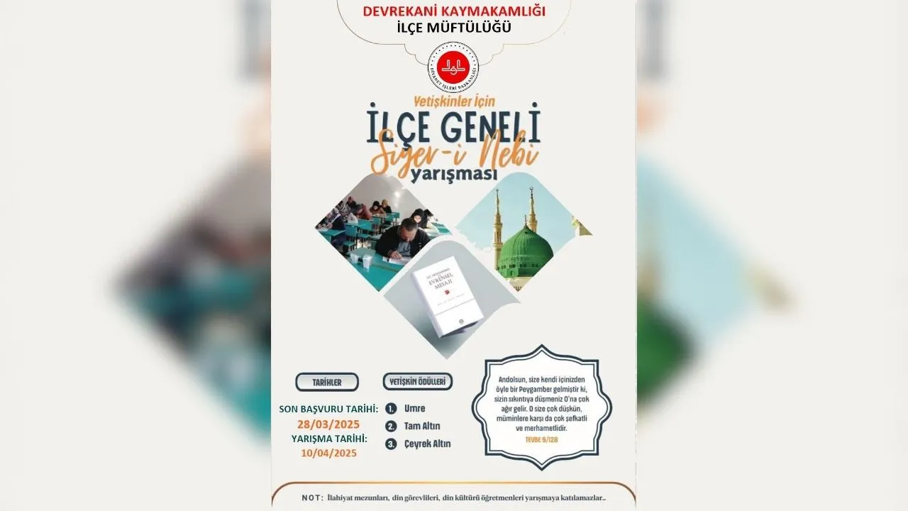 Devrekani’de Siyer I Nebi Yarışması İçin Geri Sayım Başladı (3)