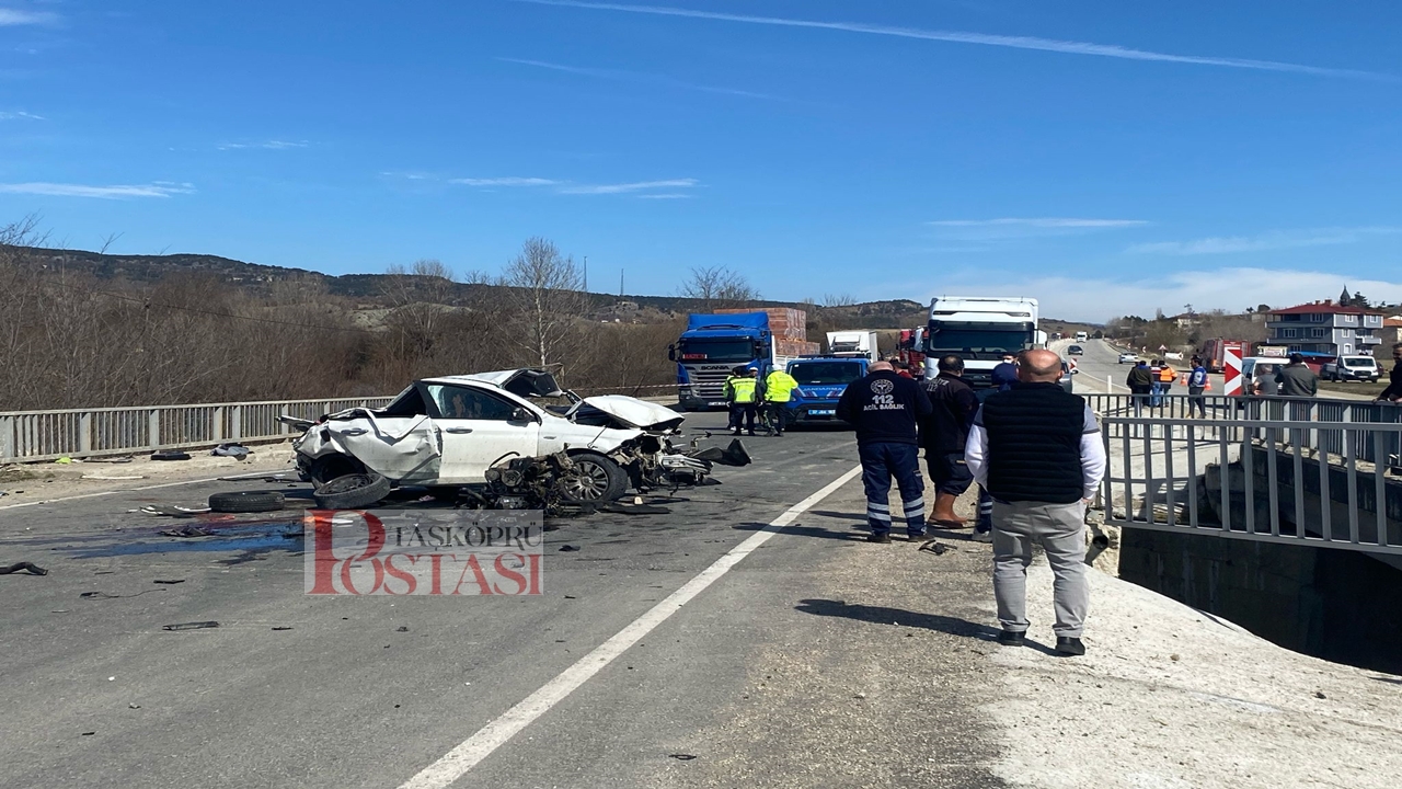 Hanönü Taşköprü Feci Trafik Kazası (2)