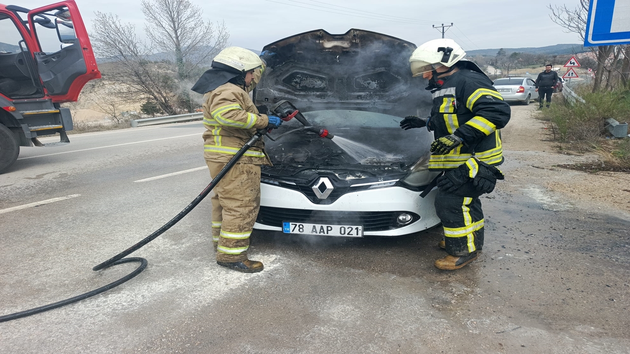 Karabük Otomobil Yangını (2)