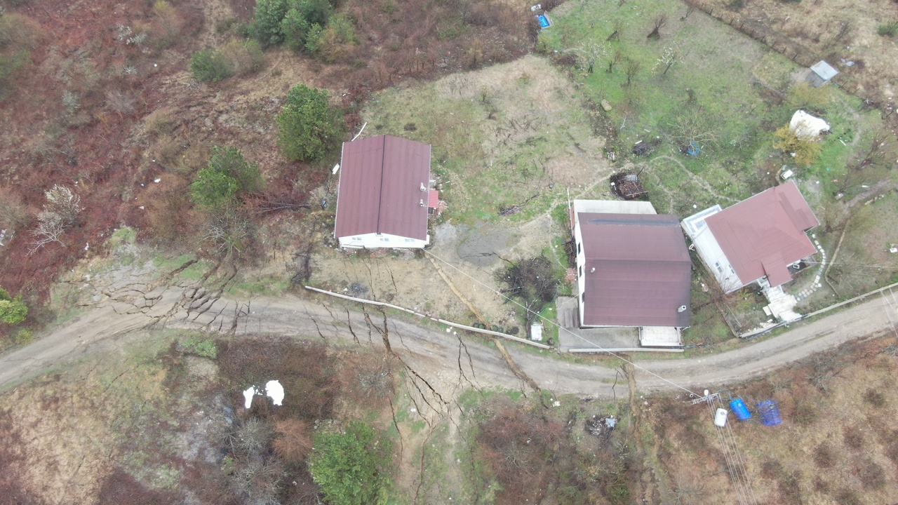 Kastamonu Çatalzeytin Heyelan Evler Boşaltıldı (1)