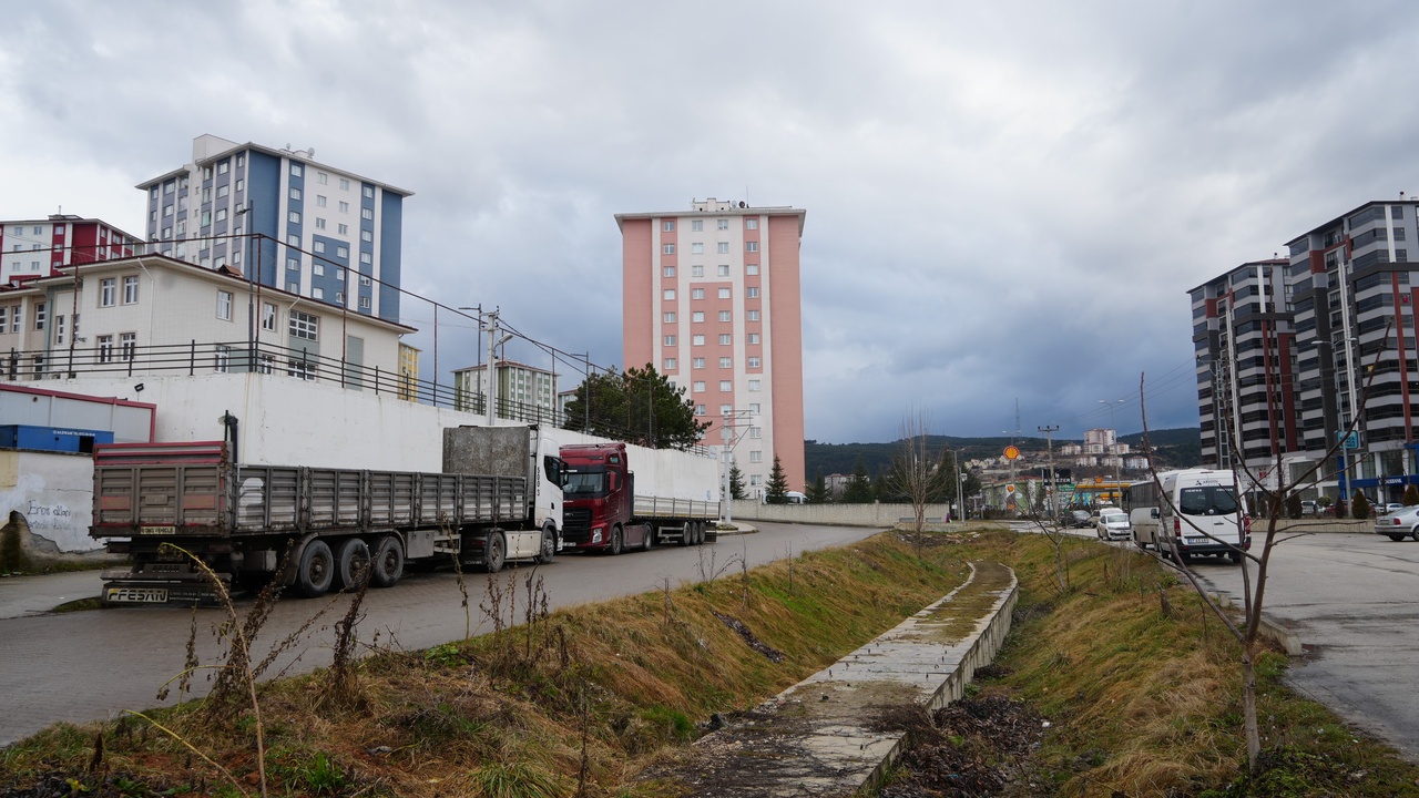 Kastamonu Tır Şoförleri Isyan Etti (2)