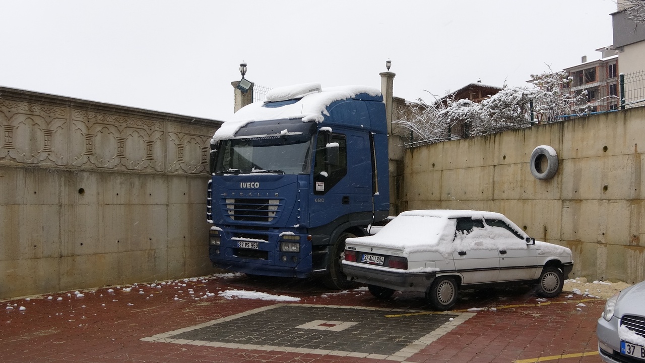 Kastamonu Tır Şoförleri Isyan Etti (7)