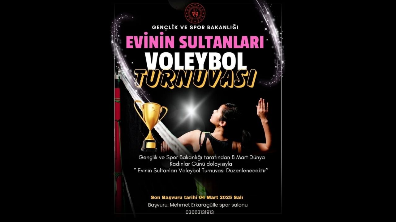 Kastamonu’da Evinin Sultanları Voleybol Turnuvası Düzenlenecek (2)