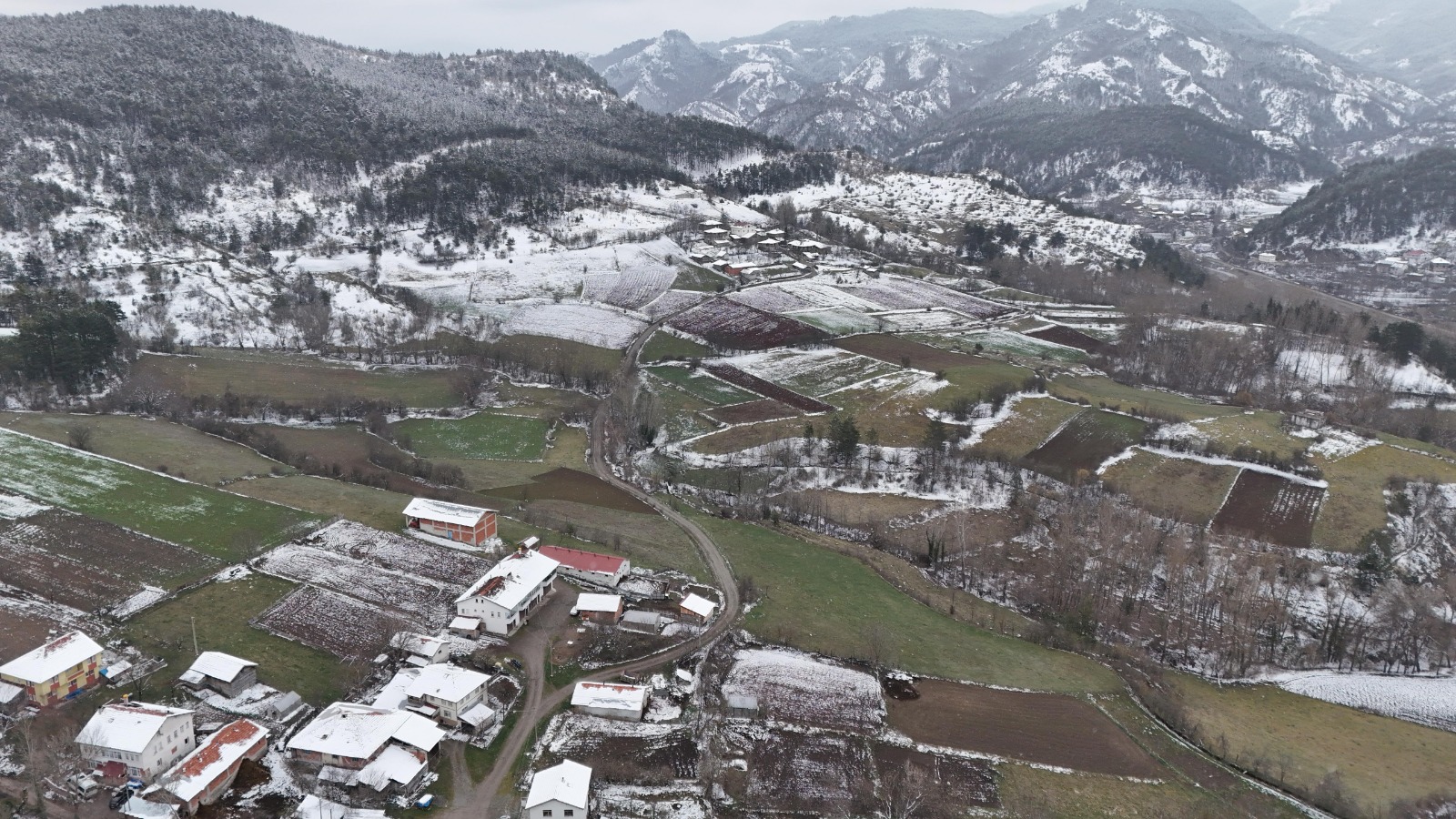 Kastamonu'da Kar Yağışları Siyez Üreticilerini Sevindirdi 1