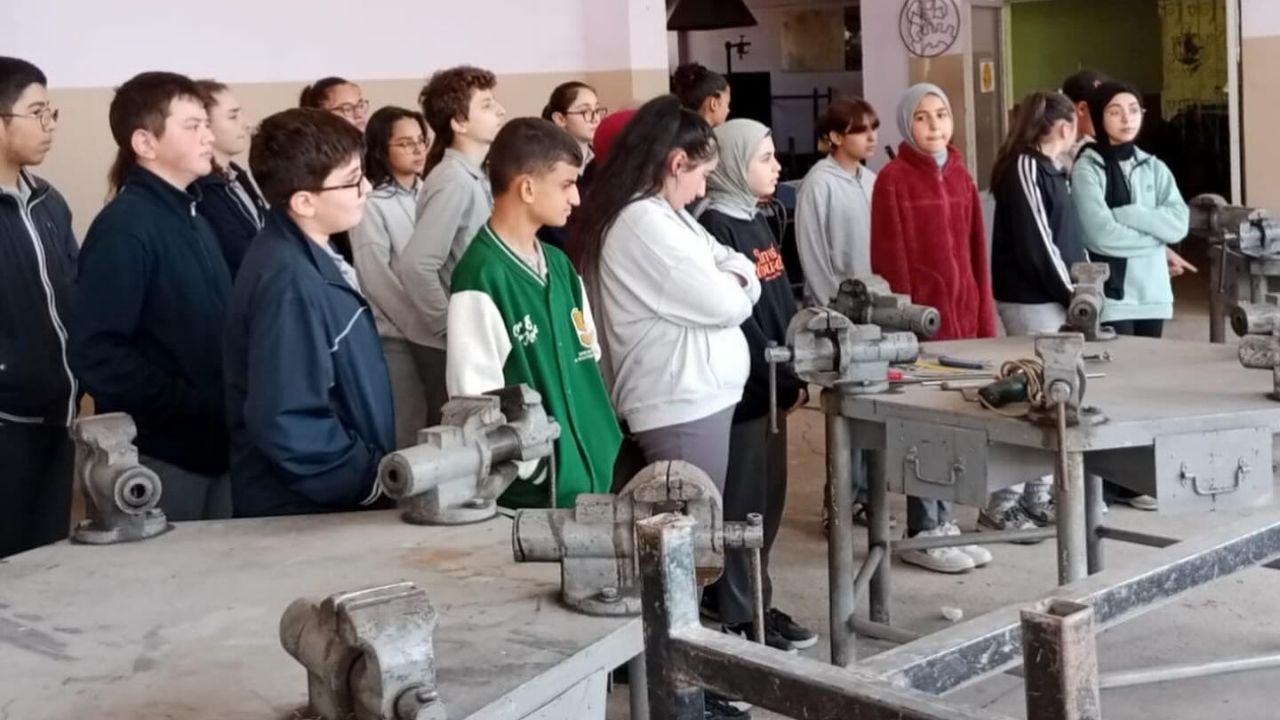 Taşköprü’de Ortaokul Öğrencilerine Meslek Lisesi Tanıtım Turu Başladı (5)