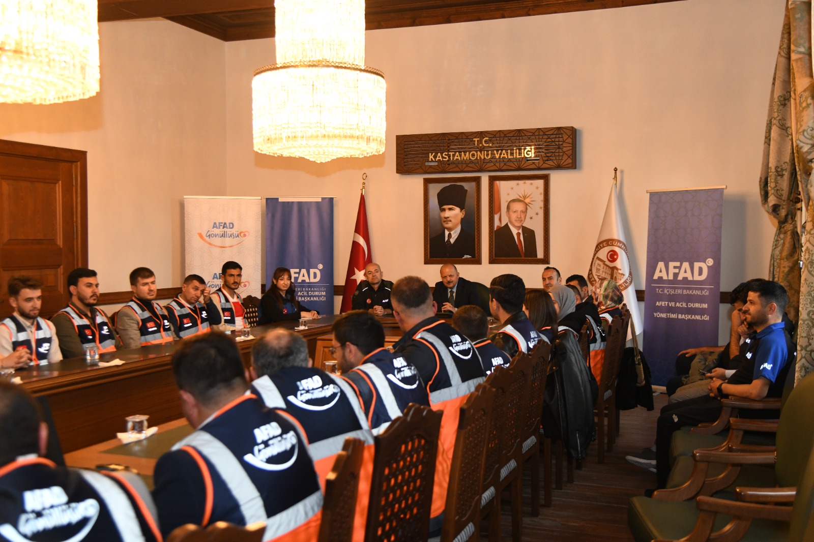 Afad Gönüllülerine Kastamonu'da Kimlik Kartları Verildi 1