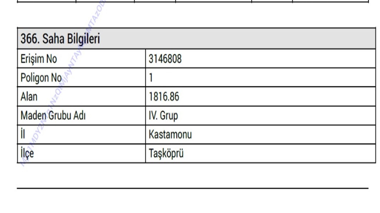 Cengiz Holdin Taşköprü Maden