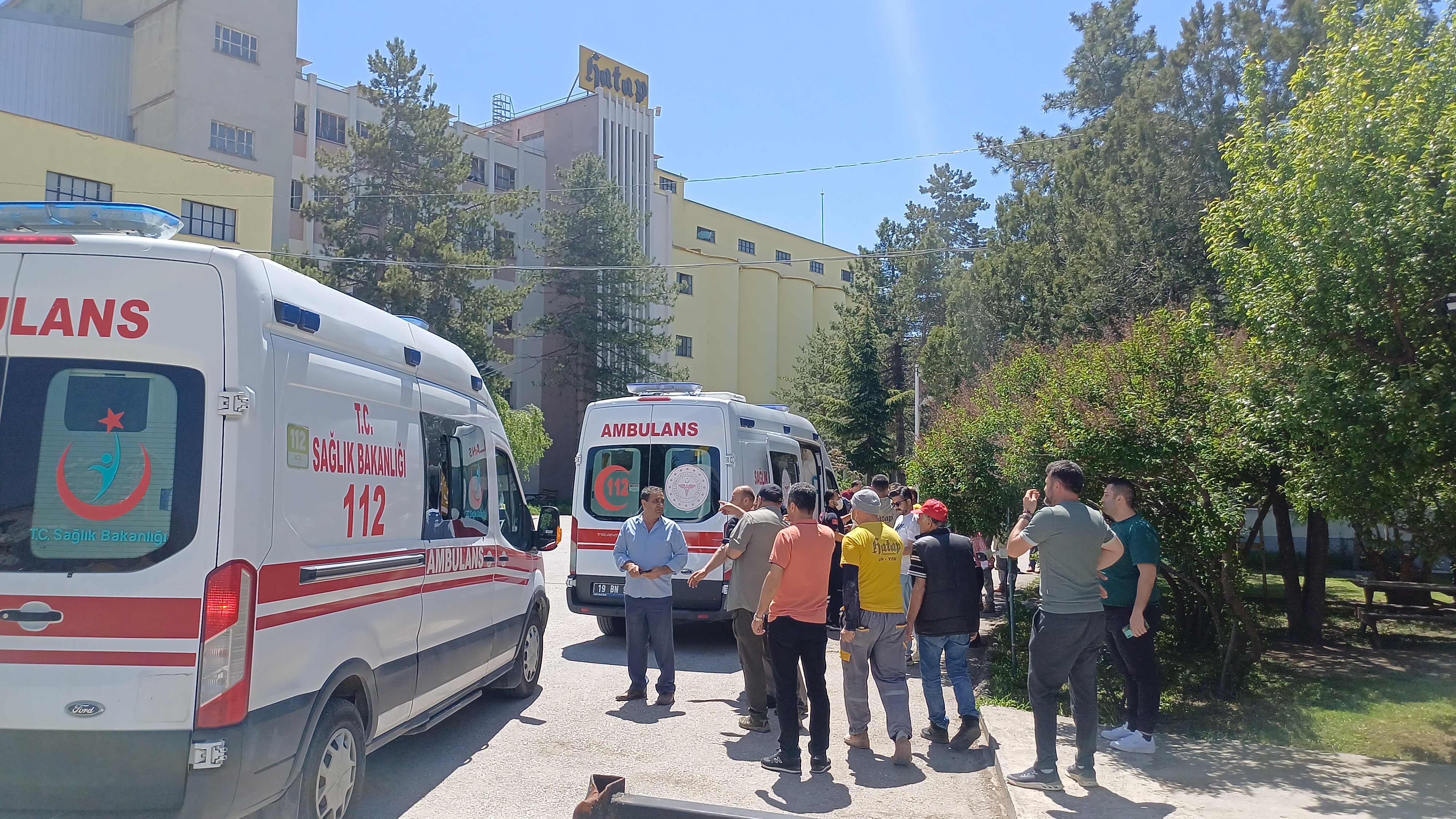 Fabrikada Patlama 7 Yaralı Var! 4
