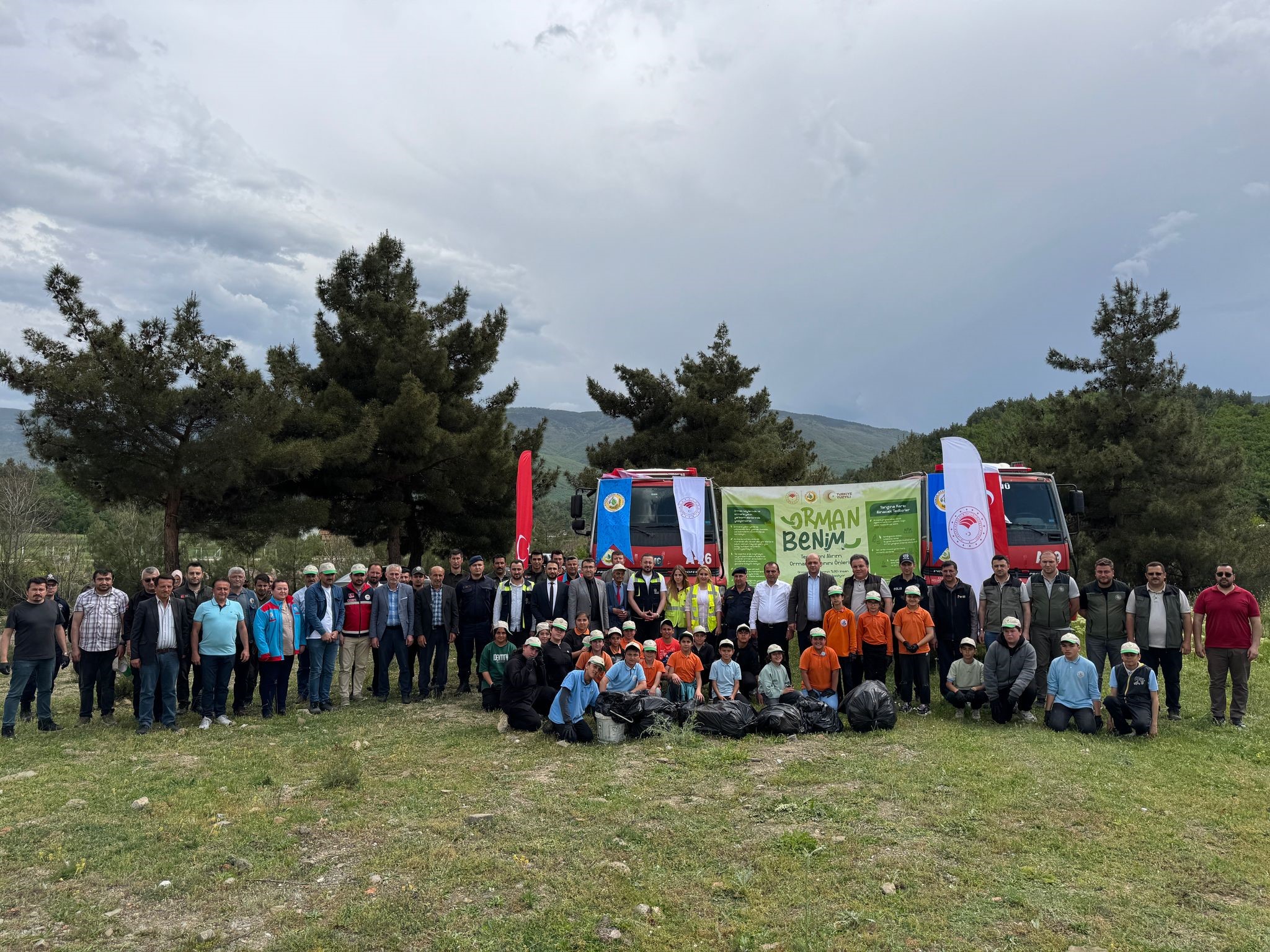 Hanönü'de Orman Yangınlarına Karşı Farkındalık Oluşturuldu 3