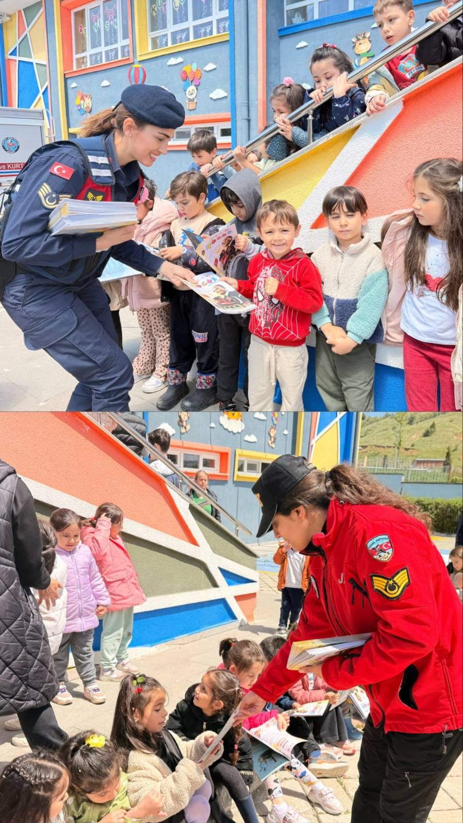 Jandarma, Kastamonu’daki Anaokulunda Öğrencilere Trafik Bilinci Aşıladı! 2