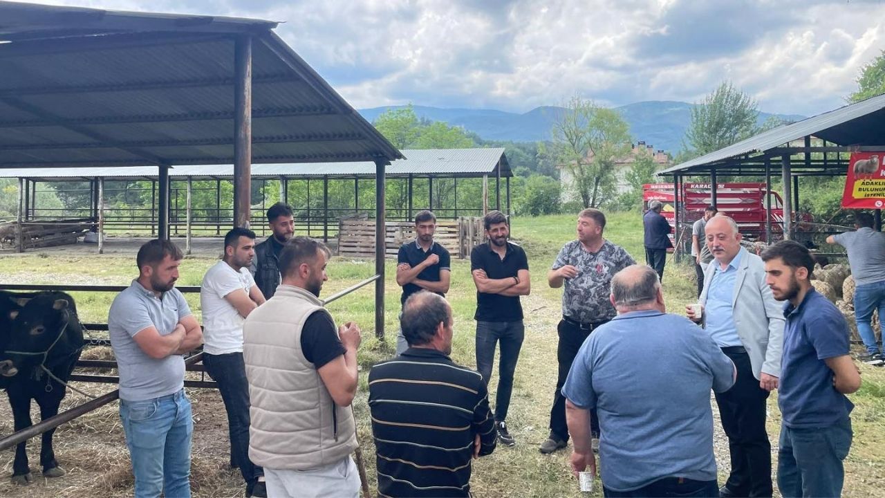 Kastamonu Belediye Başkanı, Hayvan Pazarı’ndaki Kurban Bayramı Hazırlıklarını Denetledi (3)