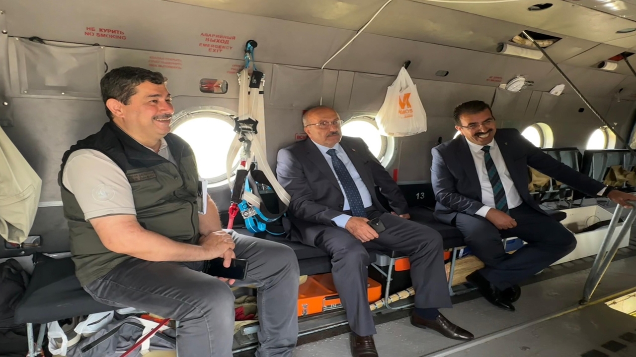 Kastamonu Taşköprü Yangın Helikopteri (4)