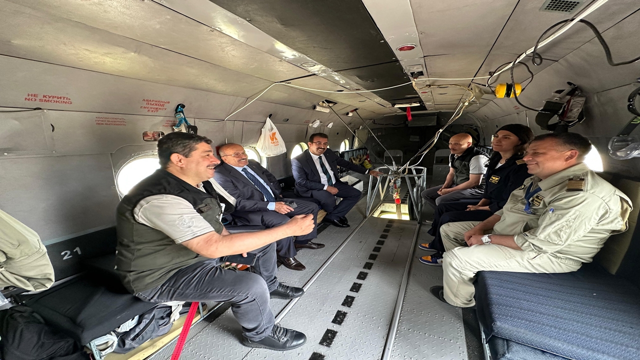 Kastamonu Taşköprü Yangın Helikopteri (7)