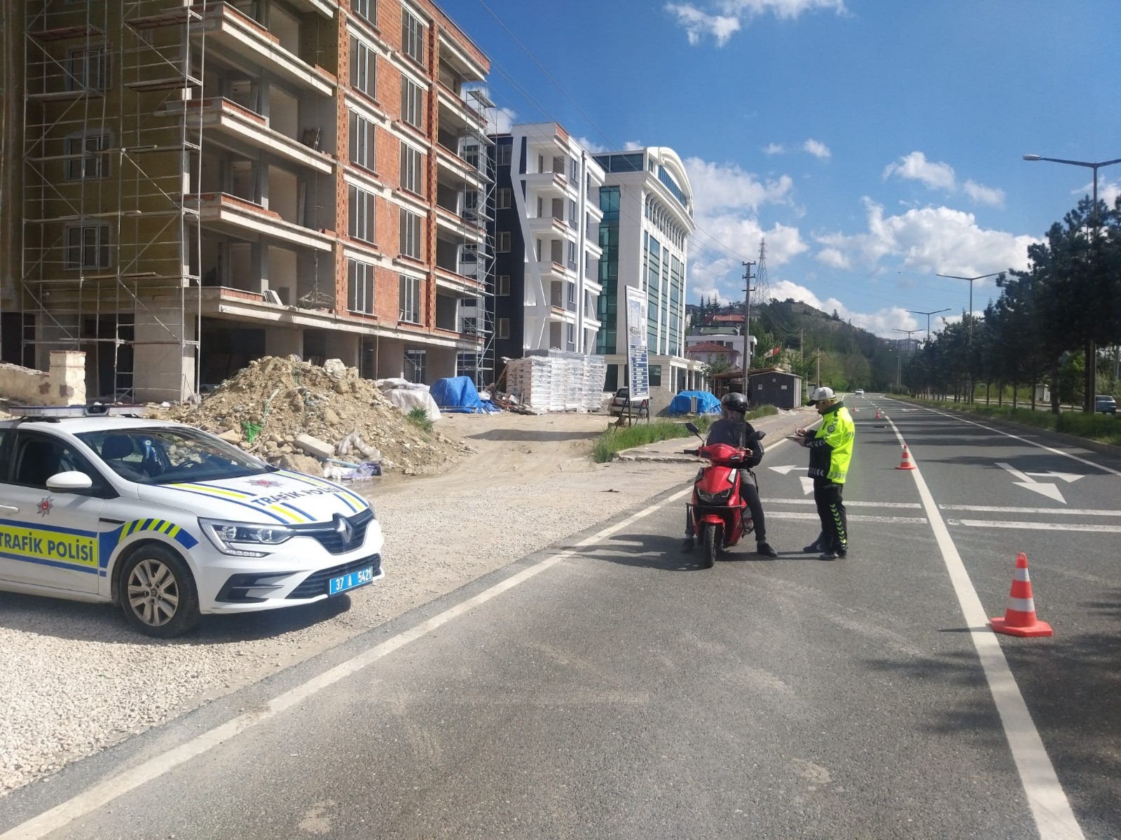 Kastamonu'da Kazada Davetiye Çıkardı O Anlar Kamerada! 4