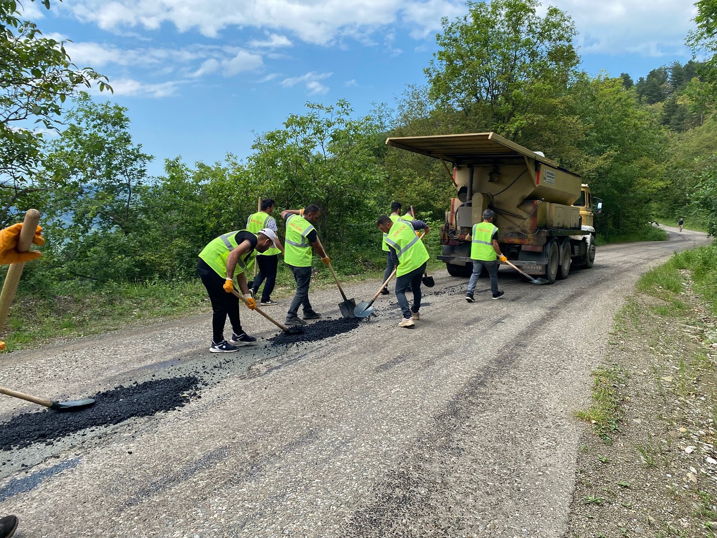 Kastamonu’da Köy Yollarına Asfalt Desteği Beltepe Mevkii’nde Çalışmalar Sürüyor4