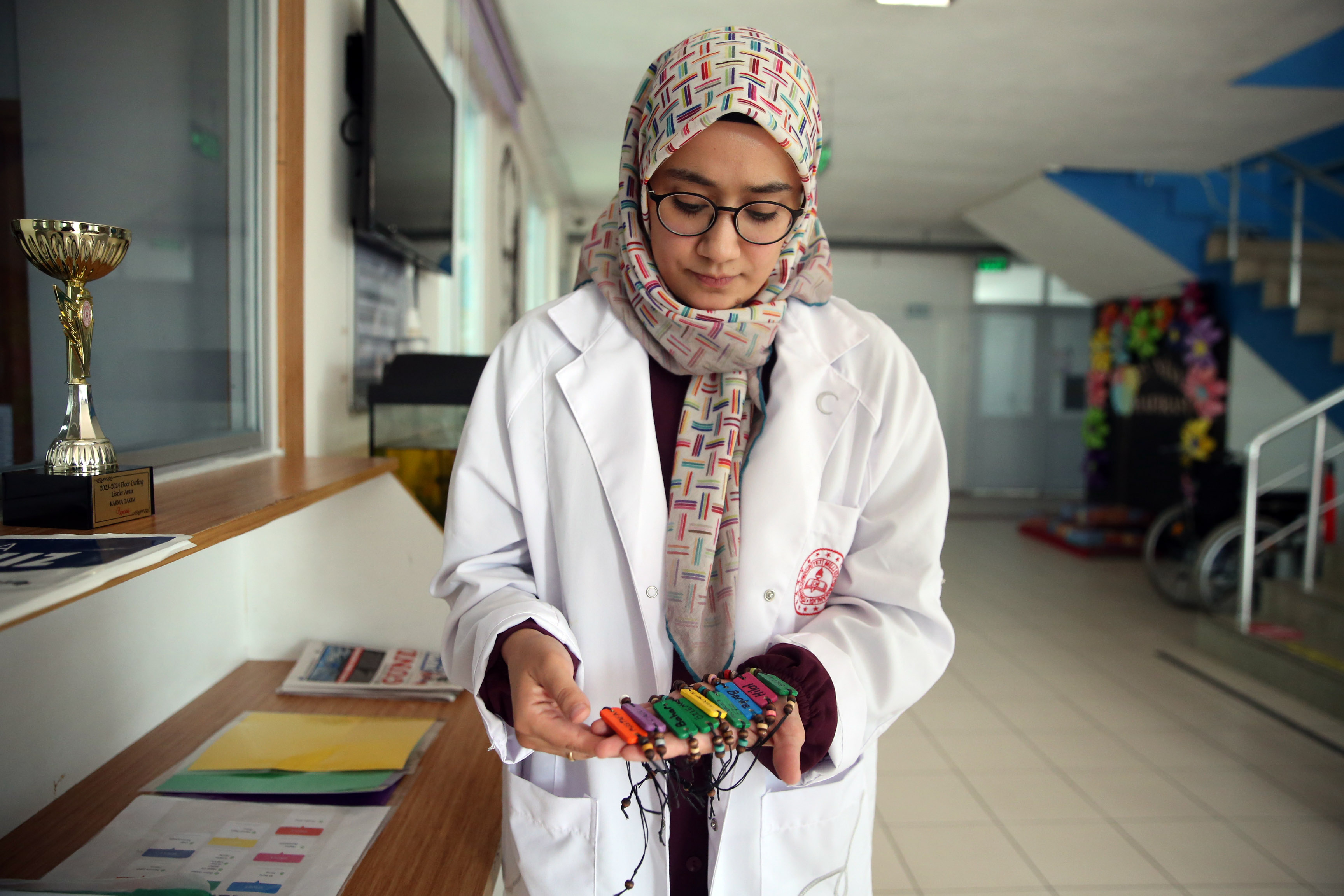 Kastamonu'da Özel Gereksinimli Öğrencilerden Özgün Proje 'Servis Benim Rengim' 5