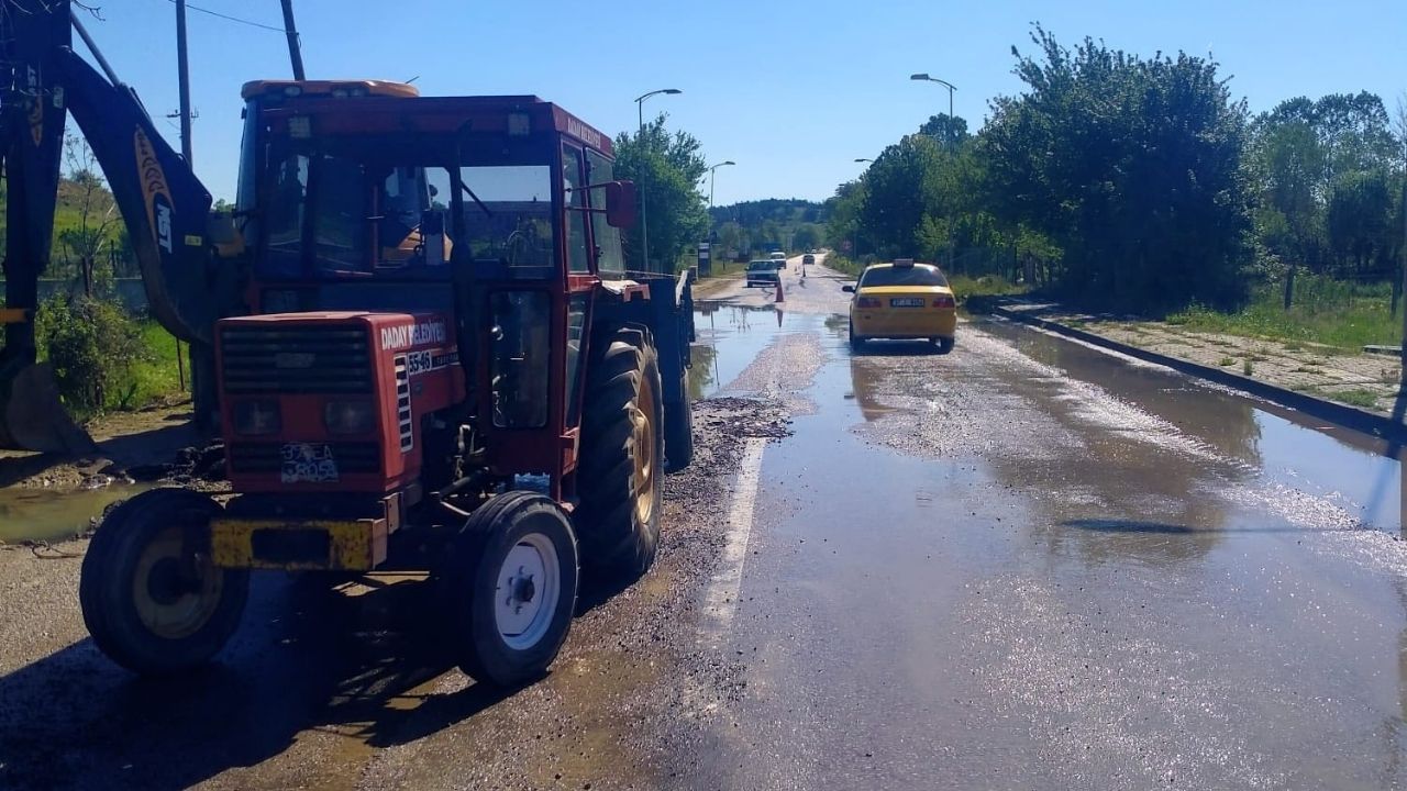 Kastamonu’da Su Krizi! Ana Hat Patladı, Ilçe Susuz Kaldı (1)