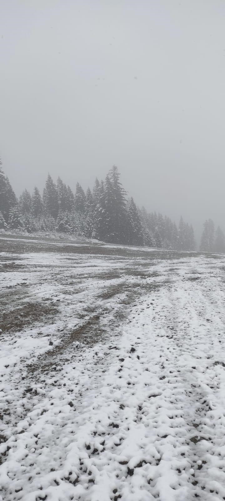 Kastamonu'da Sürpriz Mayıs Ayında Kar Yağdı! 4