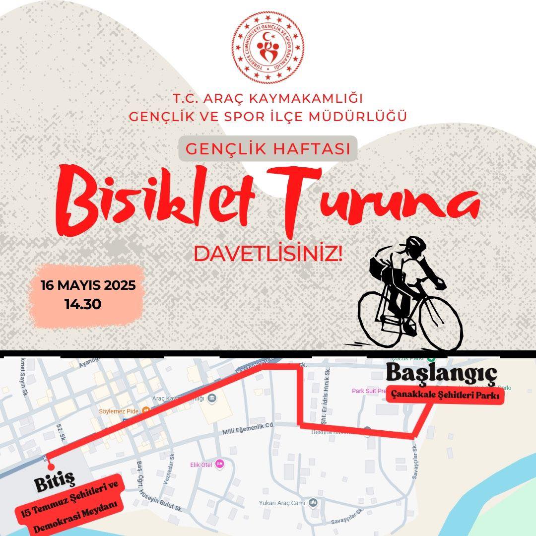 Kastamonu’nun Ilçesinde 19 Mayıs’a Özel Bisiklet Turu (2)