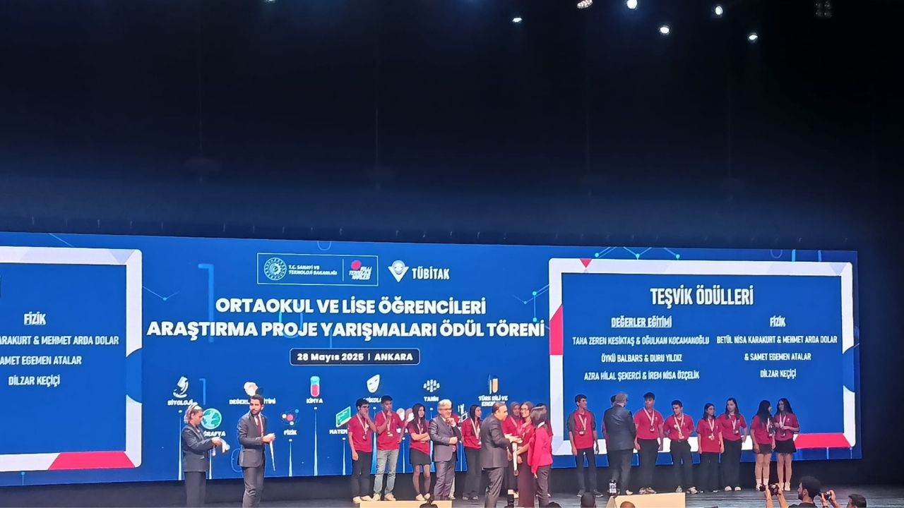 Kastamonu’nun Yüzünü Güldürdüler Taşköprülü Öğrenciler Tübi̇tak’tan Ödülle Döndü (2)