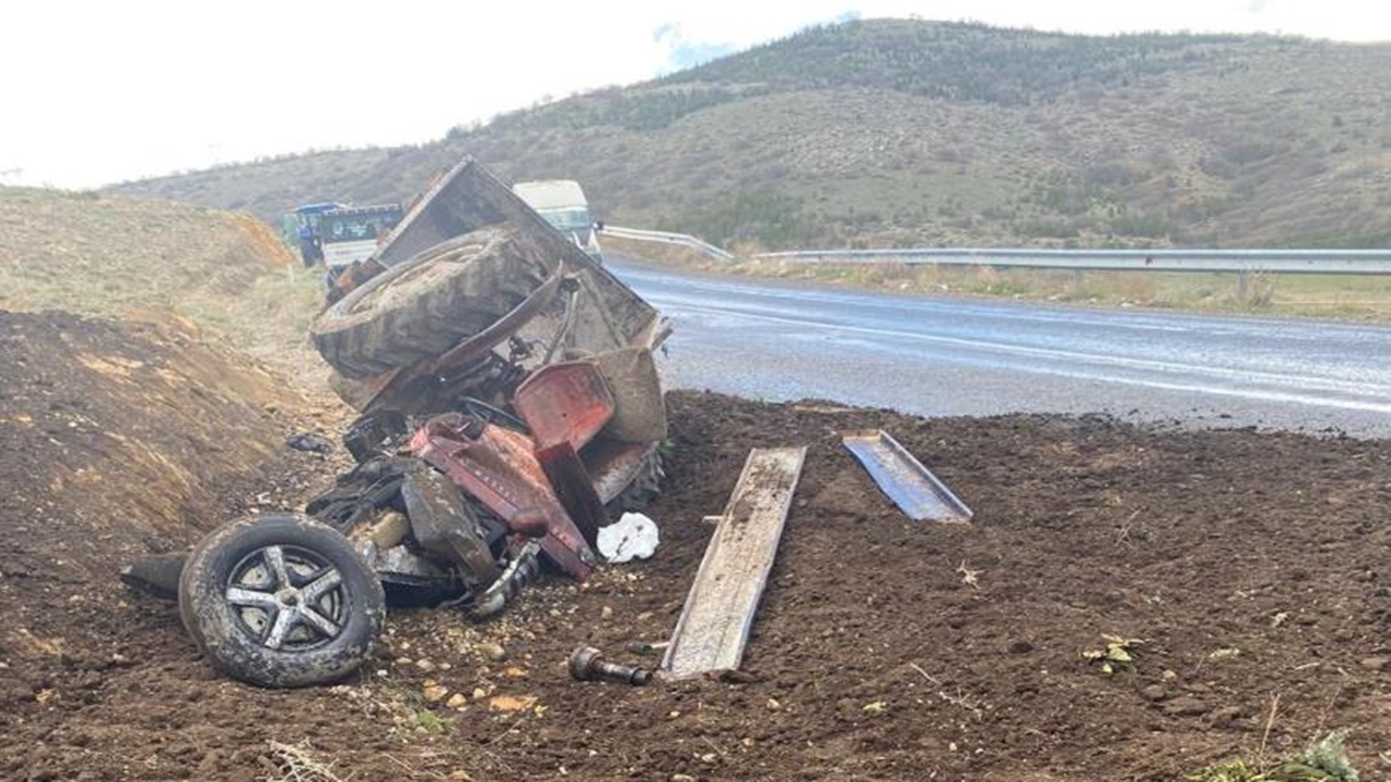 Kayseri Traktör Kazası (1)
