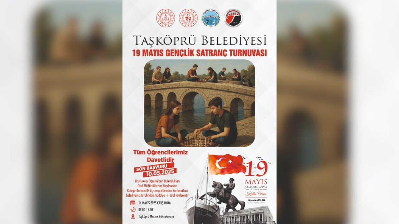 Taşköprü’de 19 Mayıs Coşkusu Satranç Turnuvasıyla Taçlanıyor (1)