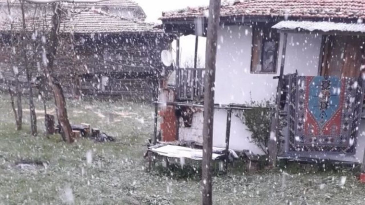 Taşköprü’de Bahar Havası Yerini Kara Bıraktı (1)