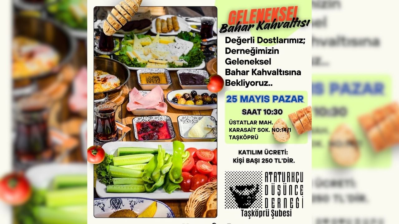 Taşköprü’de Bahar Sofrası Kuruluyor Add’nin Geleneksel Kahvaltısına Davet Var (2)