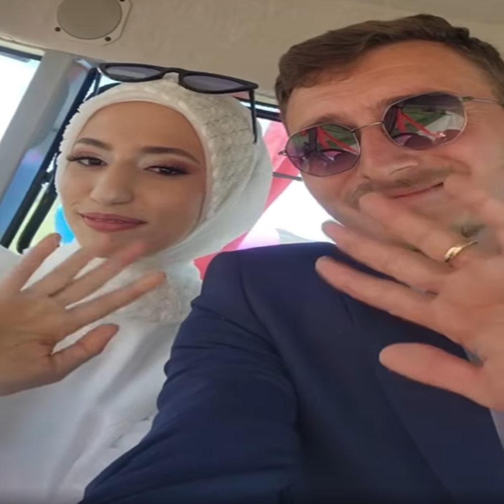 Taşköprüde Traktör Konvoylu Düğünn (2)