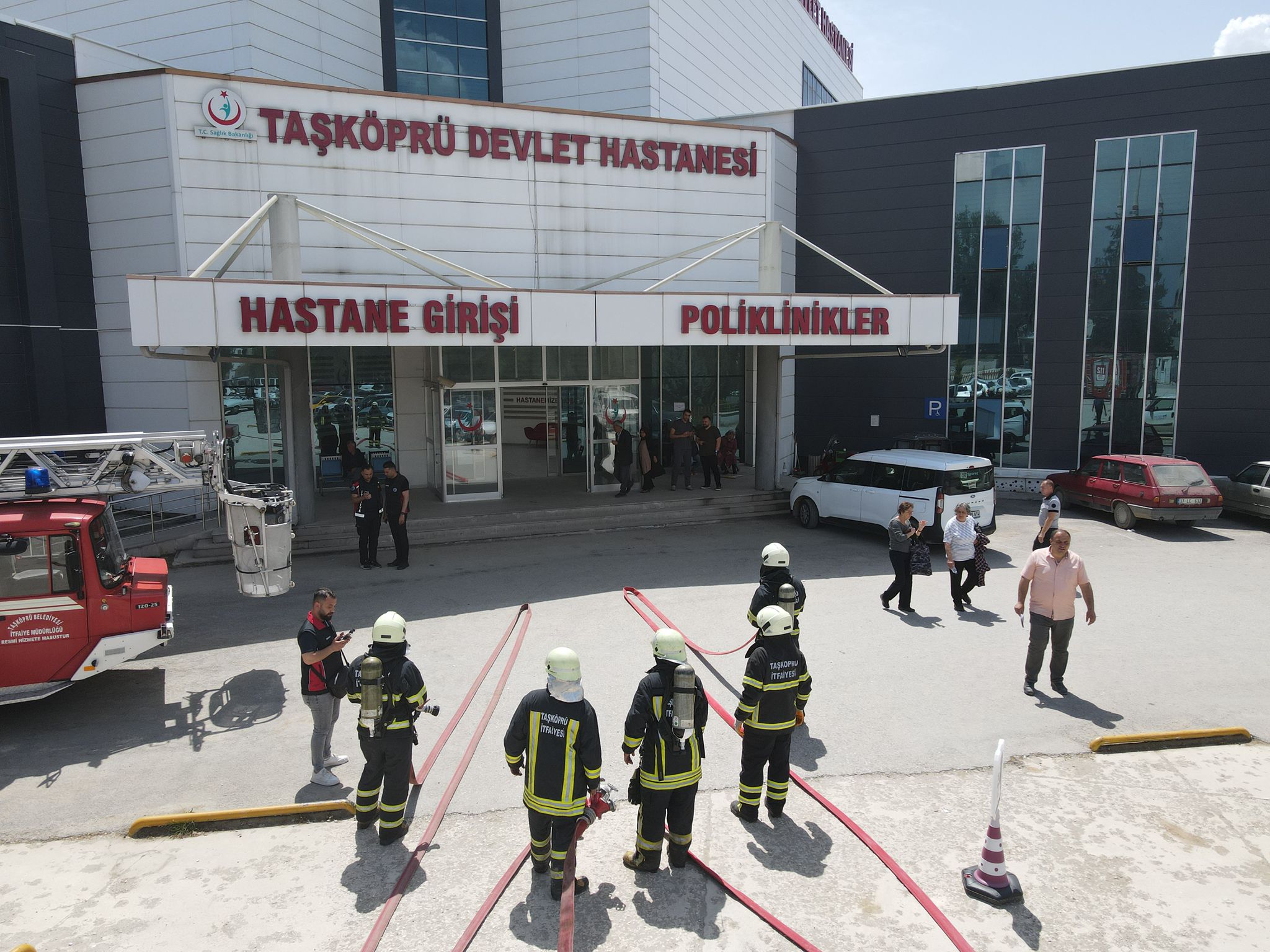 Taşköprü'de Üst Üste Sirenler Çaldı! 1