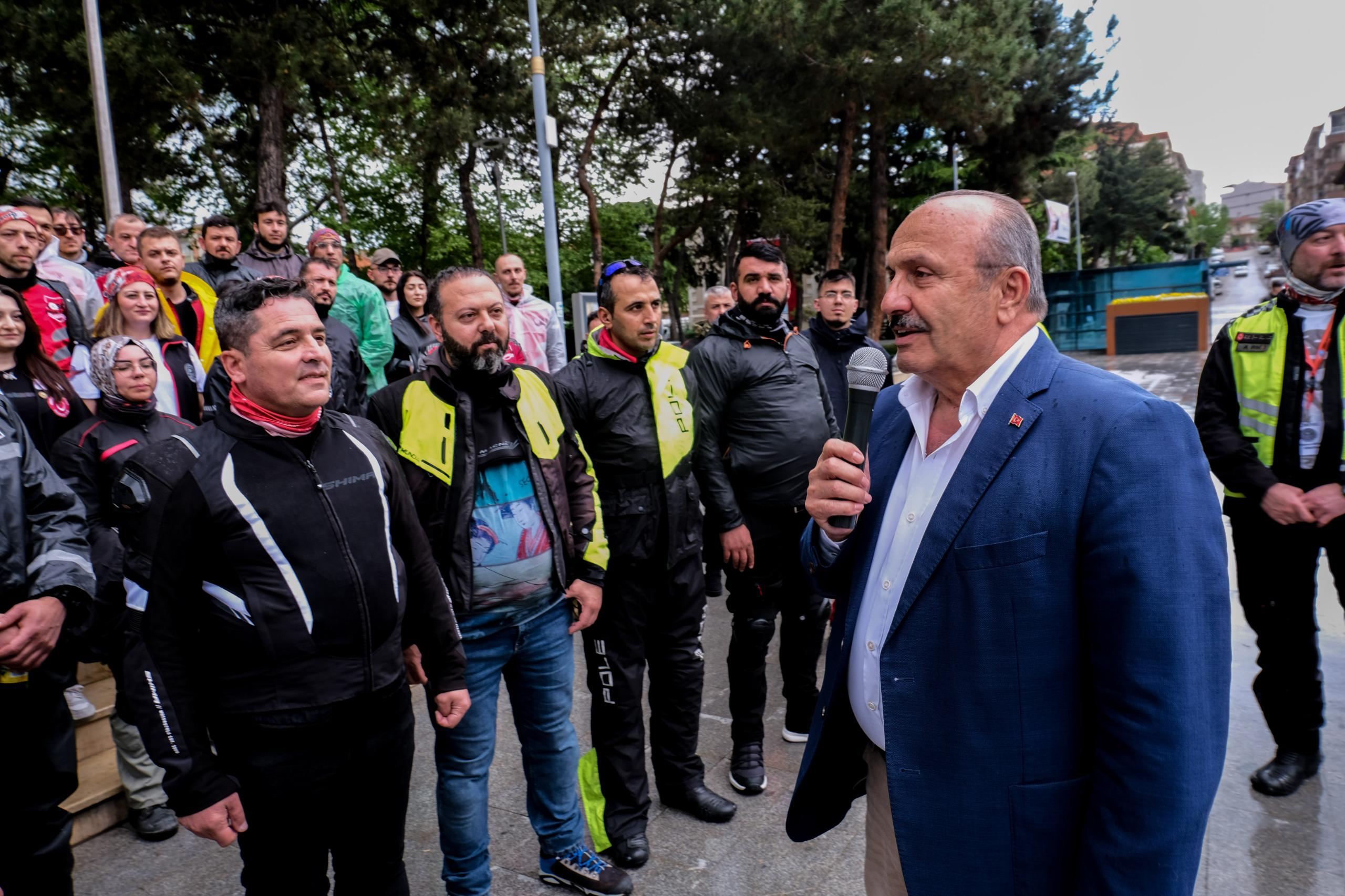 Taşköprü'den Samsun'a Bayrak Yolculuğu Başladı 4