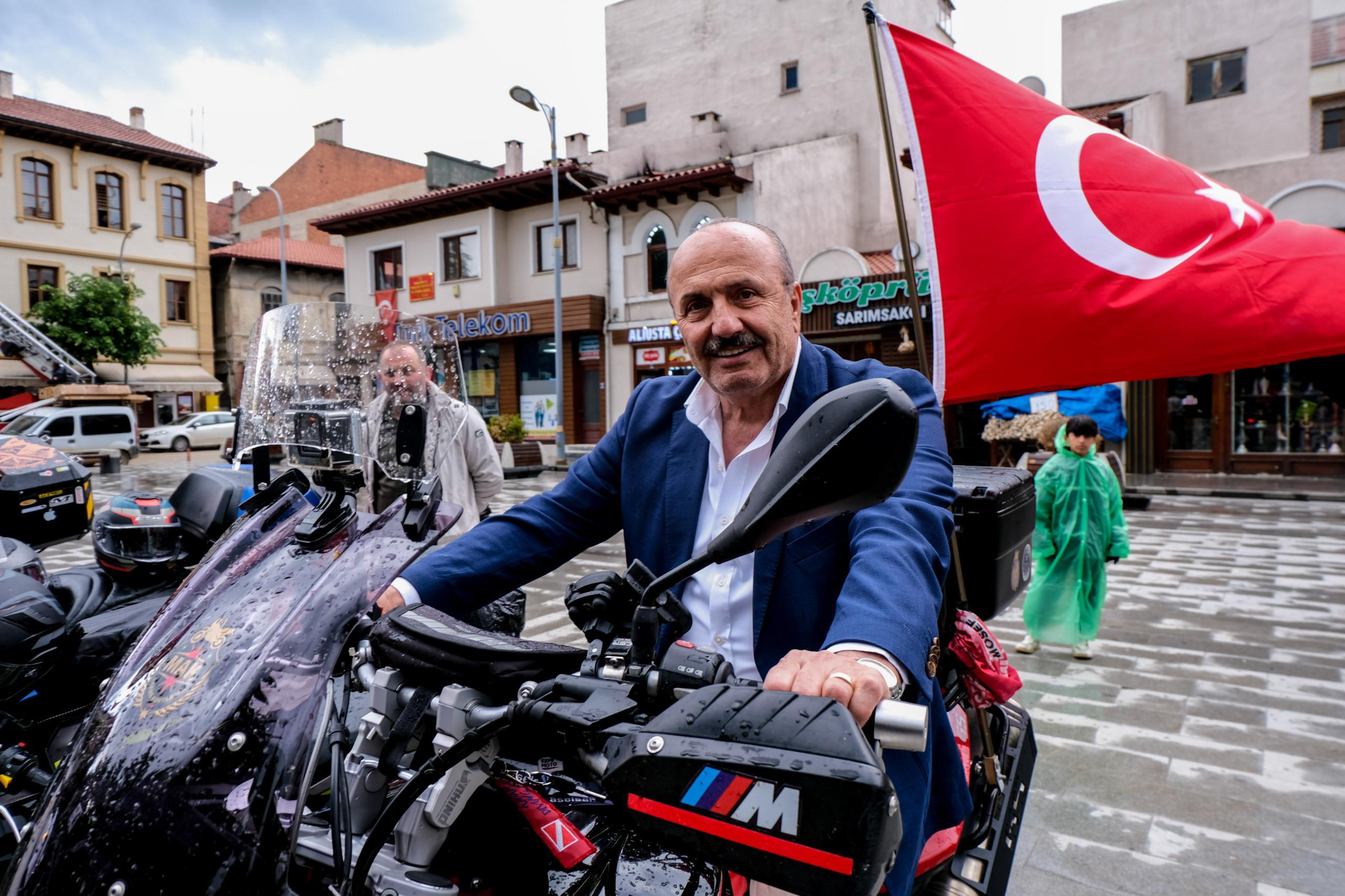Taşköprü'den Samsun'a Bayrak Yolculuğu Başladı 5