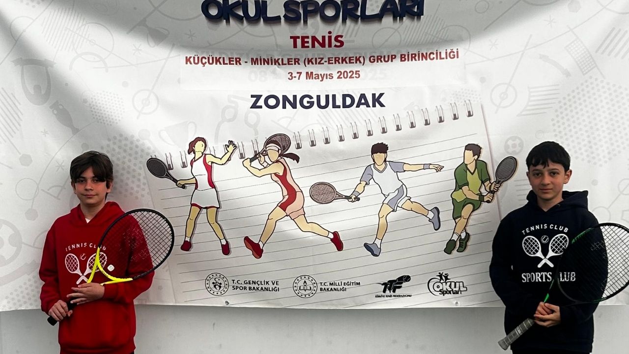 Taşköprülü Minik Tenisçiler Kortta Parladı (3)