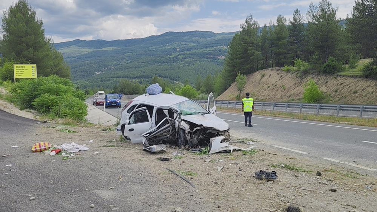 Kastamonu Karabük Yolu Feci Kaza (1)