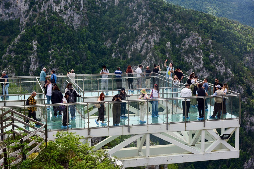 Kastamonu Üniversitesi Doğayla Buluştu Eğitim Yılının Yorgunluğunu Kanyonda Attılar