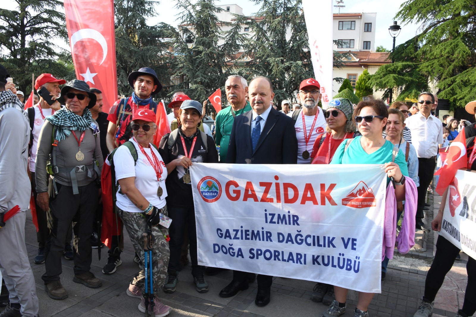 Kastamonu'da 4 Gün Sürdü 95 Kilometrelik Yol Kat Ettiler! Yürüyüş Sona Erdi 5
