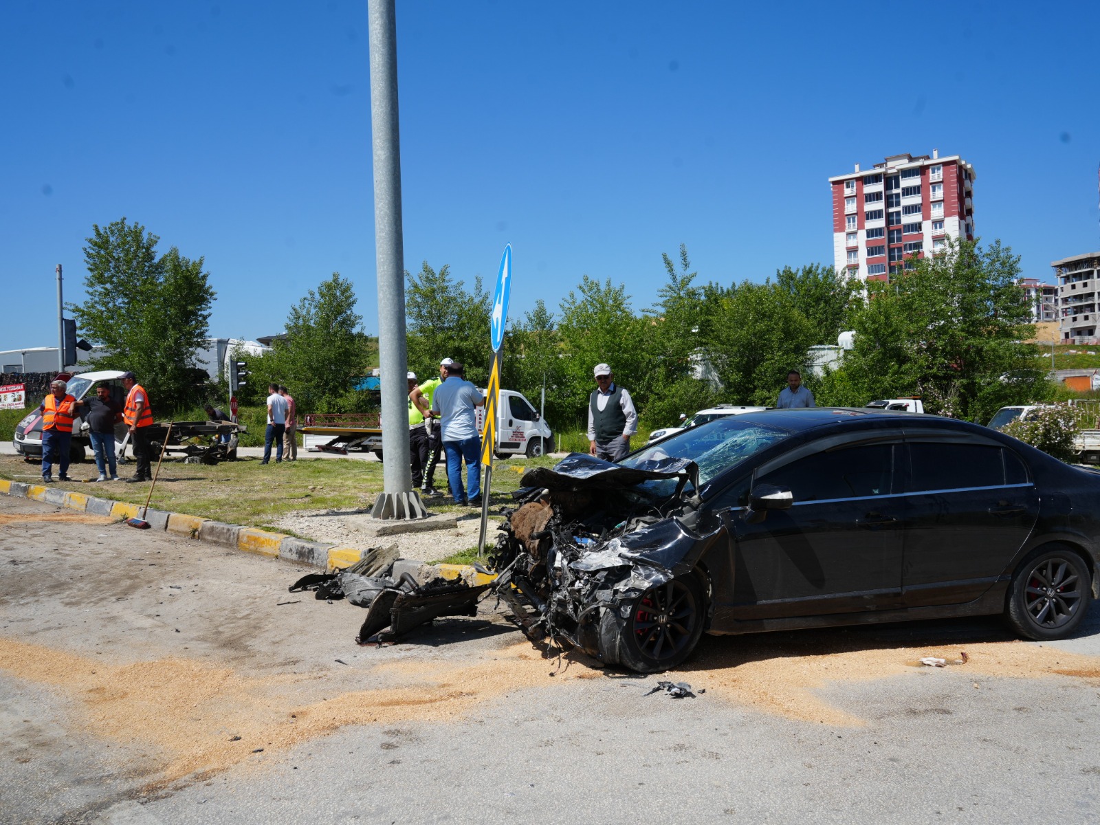 Kastamonu'da Feci Kaza! Otomobil Ile Kamyonet Çarpıştı 3 Yaralı! 51