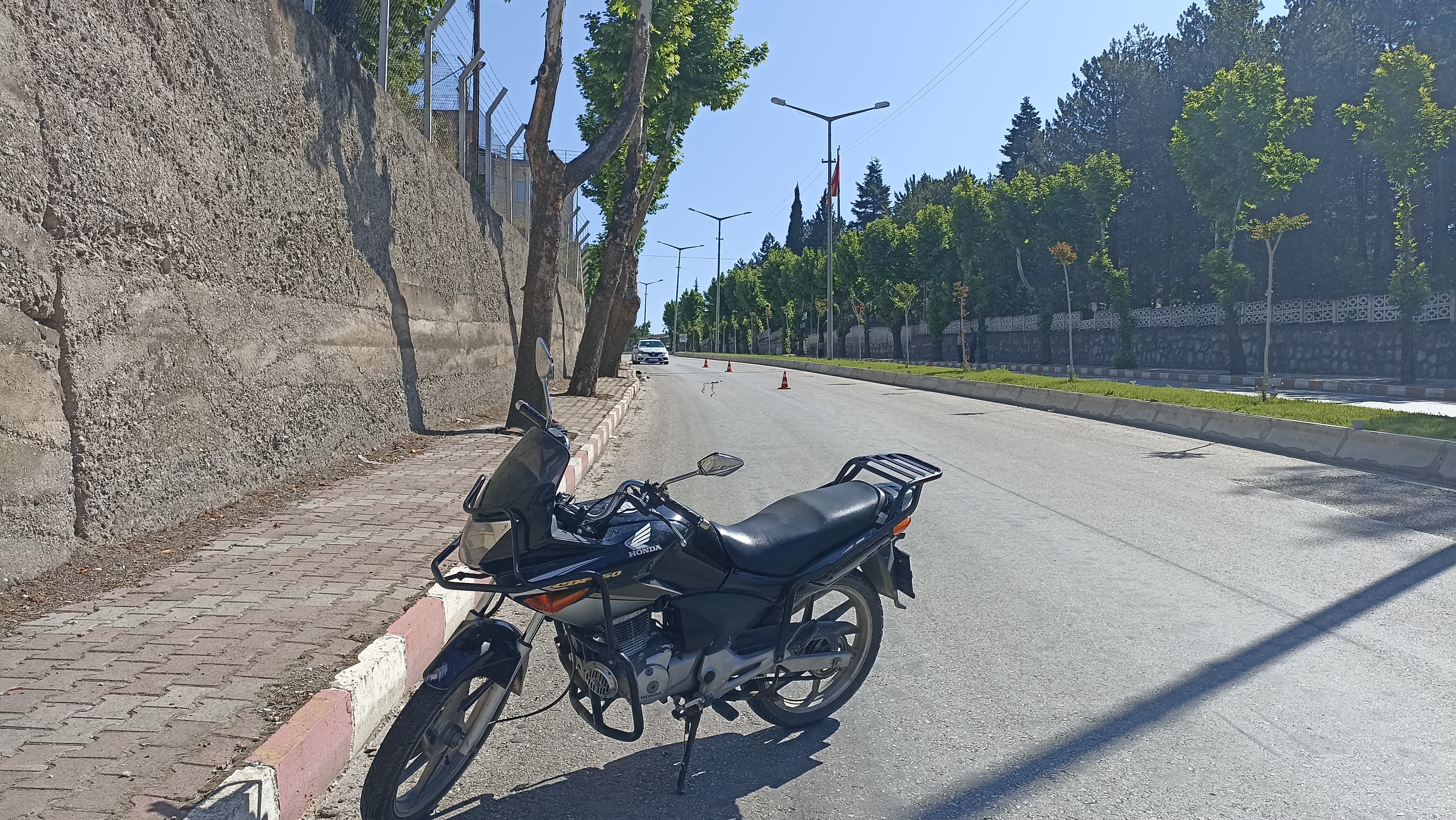 Kastamonu'da Feci Motosiklet Kazası Ağır Yaralı! 2