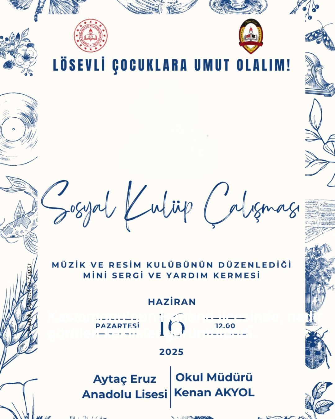 Kastamonu'da Lösemili Çocuklara Destek Sanatla Umuda Yolculuk 1