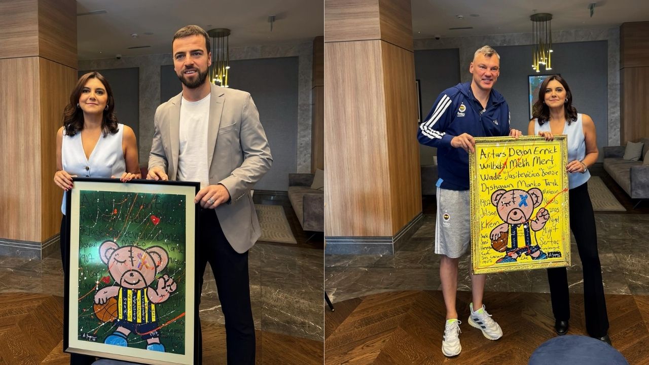 Kastamonulu Ressam Aslı Sayan’ın Eserleri Euroleague Şampiyonlarının Koleksiyonunda (1)