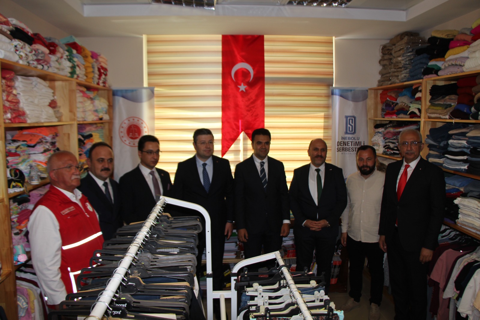 Kastamonu'nun Ilçe Adliyesinde Sosyal Market Açıldı Taşköprülü Başkan Da Katıldı 66