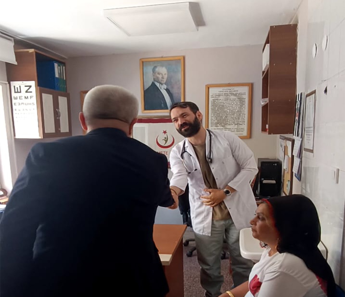 Kastamonu'nun Ilçe Hastanesinde Incelemelerde Bulundu 2