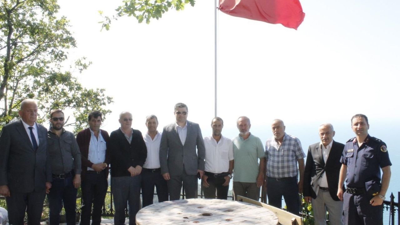 Kaymakam Uçar, Kastamonu’nun Saklı Cenneti Mavi Teras’ı İnceledi (1)