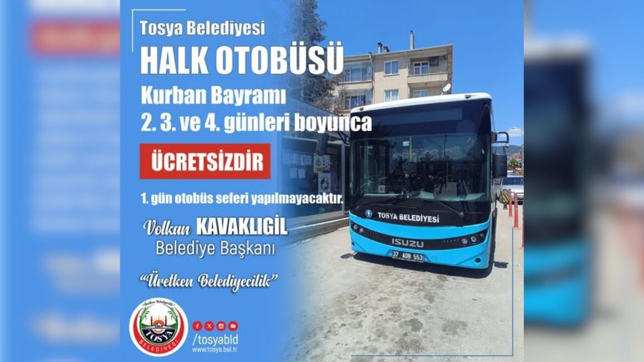 Kurban Bayramı’nda Kastamou’nun İlçesinde Ücretsiz Ulaşım (2)