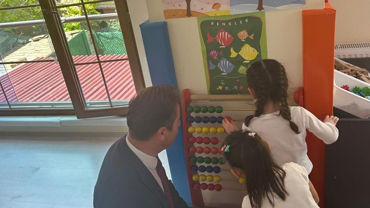 Taşköprü İlçe Milli Eğitim Müdürü Şirin’den Miniklere Sürpriz Ziyaret (1)