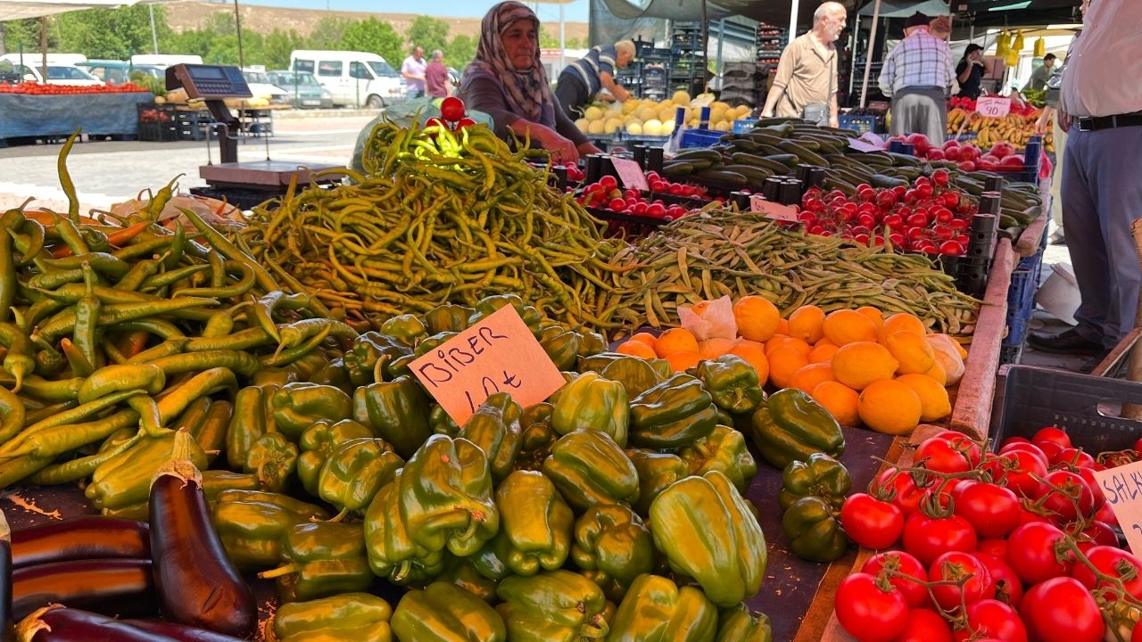 Taşköprü’de Cuma Pazarı Boş Kaldı Sıcak Bastı, Fiyat Çarptı! (4)