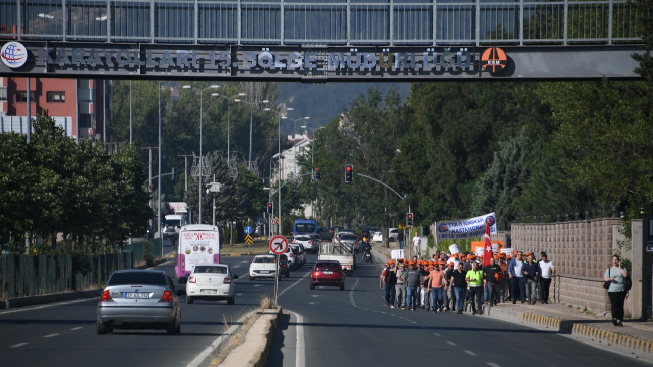 Yol Iş Sendikası Grev (3)
