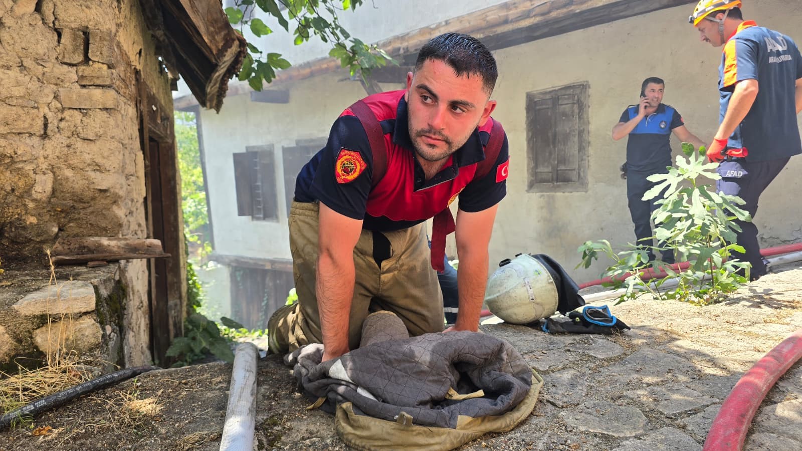 150 Yıllık Tarihi Konak Yangında Kullanılamaz Hale Geldi 1